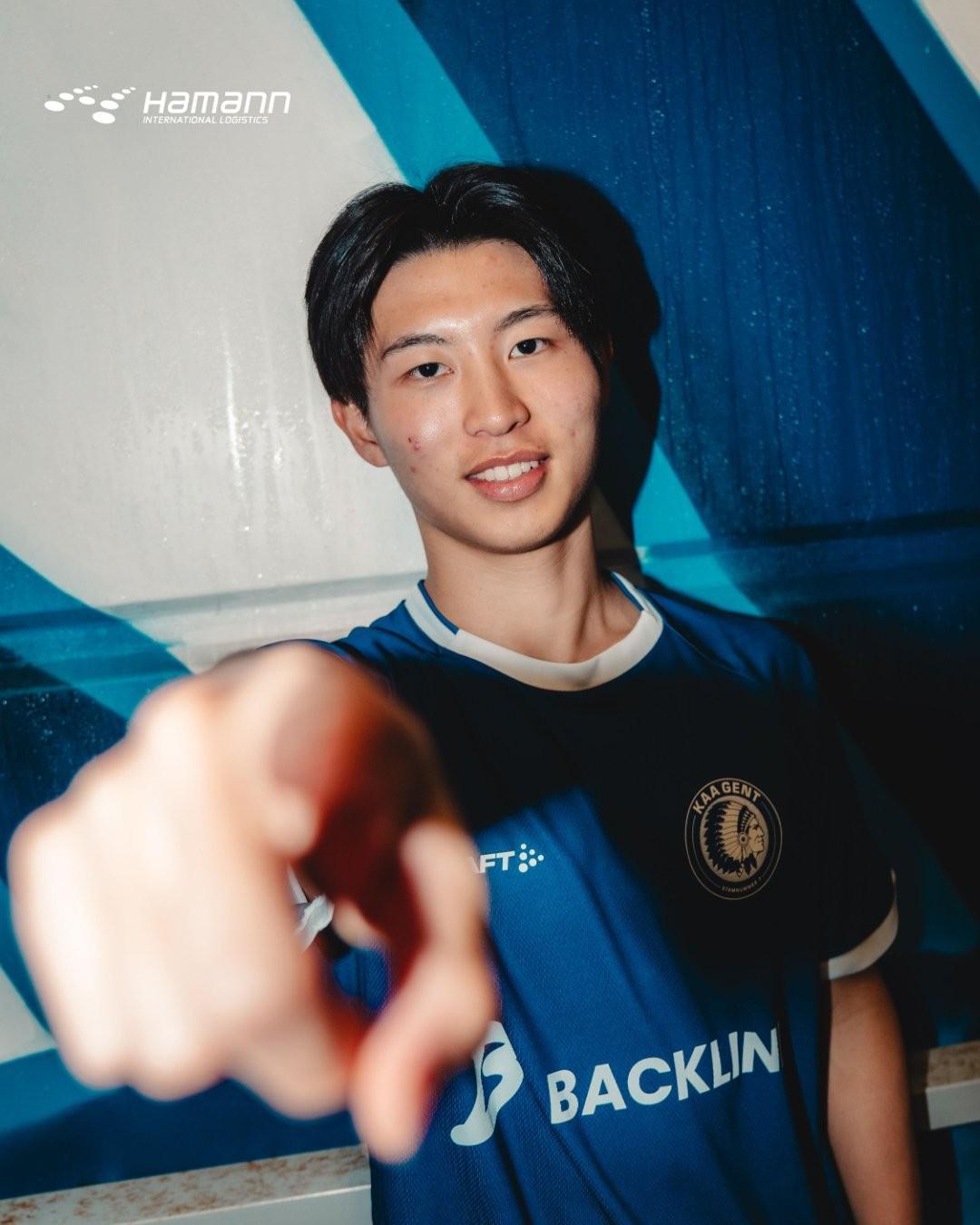 v站体育-官方：18岁日本边卫佃飒太租借加盟根特，含买断条款